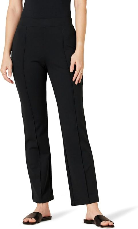 Photo 1 of Amazon Essentials Women's Ponte Pull-On Mid Rise Ankle Length Kick Flare Pants Size XXL