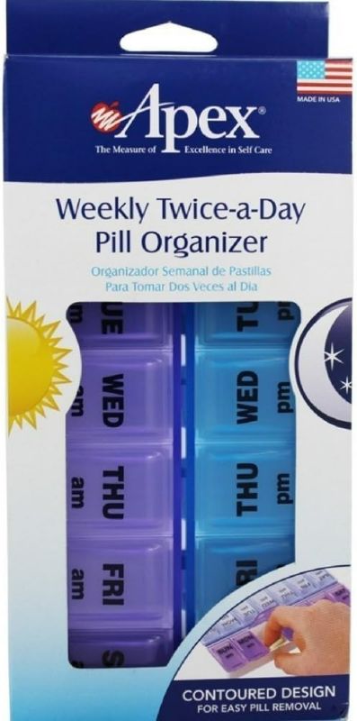 Photo 1 of PILL ORGANIZR TWICE-A-DAY