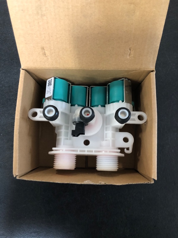 Photo 2 of W11165546, W11096267 Washer Water Inlet Valve (Without Seals), Compatible with may-tag, whirlpool, kenmore Washing Machine, Replaces 33090105, W10758828, W10599423, W10839828, W11165546VP, AP6284346