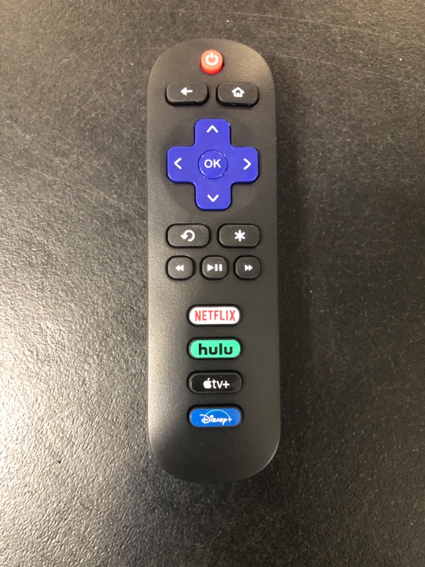 Photo 2 of LOUTOC Replacement Remote Control Only for All Roku TV, Compatible for TCL Roku/Hisense Roku/Onn Roku Series Smart TVs (Not for Roku Stick and Box)