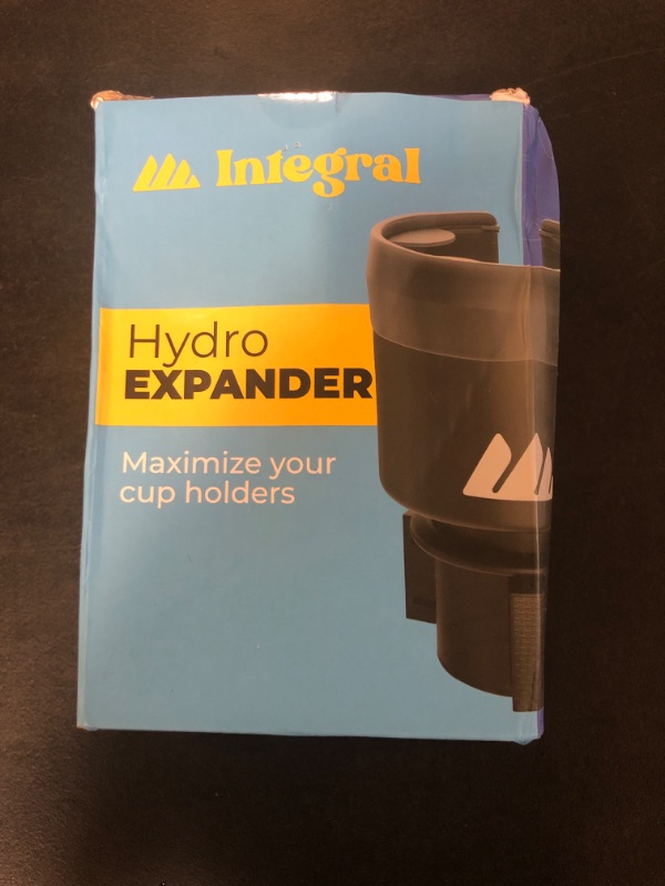 Photo 2 of Integral Ultimate Expander Car Cup Holder - Adjustable Base - Expander & Organizer for Vehicles - Compatible with Coffee Mug, Yeti 14/24/36/46oz, Ramblers, Hydro Flasks 32/40oz, 3.4"-4.0" Bottles