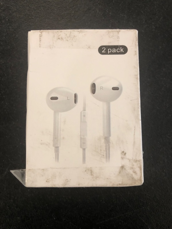 Photo 2 of 2 Pack Light^ing Wired Earbuds Headphones Earphone Headset Built-in Microphone Compatible with Apple iPhone 14/13/12/11 Pro Max Mini Xs/XR/X/7/8 Plus