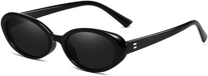 Photo 1 of Ridering Retro Oval Sunglasses for Women and Men,Vintage Cat Eye Sunglasses UV Protection for Outdoor Wear