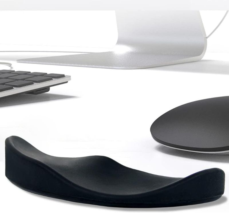 Photo 1 of Ergonomic Mouse Wrist Rest Support, Gliding Smooth Palm Rest Pad Move with Your Mouse for Easy Working/Gaming