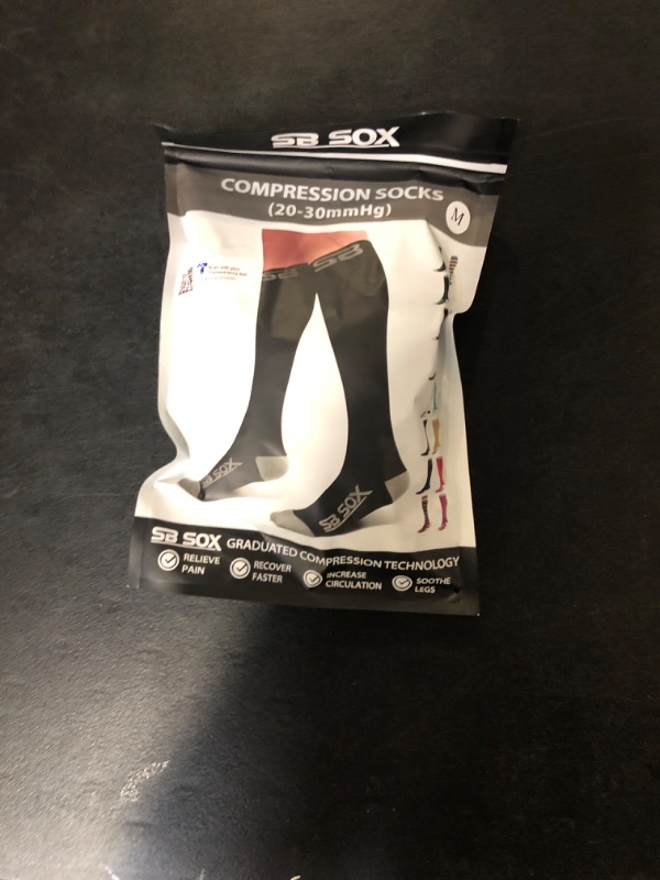 Photo 2 of Medium SB SOX Compression Socks (20-30mmHg) for Men & Women – Best Compression Socks for All Day Wear, Better Blood Flow, Swelling!