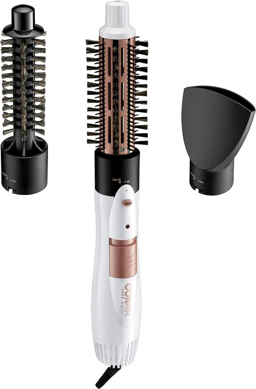 Photo 1 of Conair Double Ceramic 3-in-1 Hot Air Brush, Dry as You Style