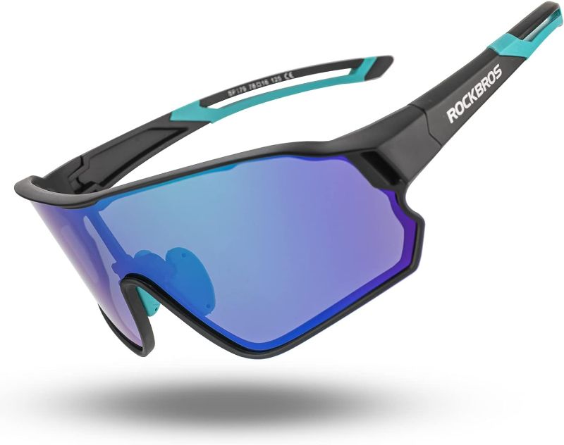 Photo 1 of ROCKBROS Polarized Sunglasses UV Protection for Women Men Cycling Sunglasses