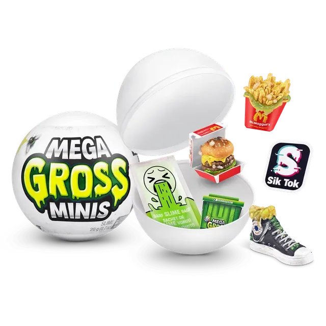 Photo 1 of 5 Surprise Mega Gross Minis Novelty & Gag Toy by ZURU- Bundle of 2
