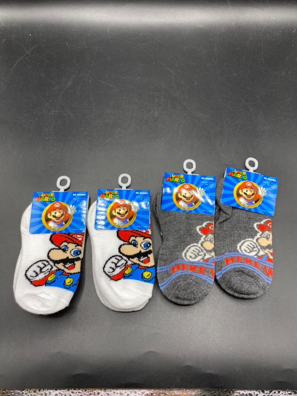 Photo 1 of Super Mario Sock Bundle
