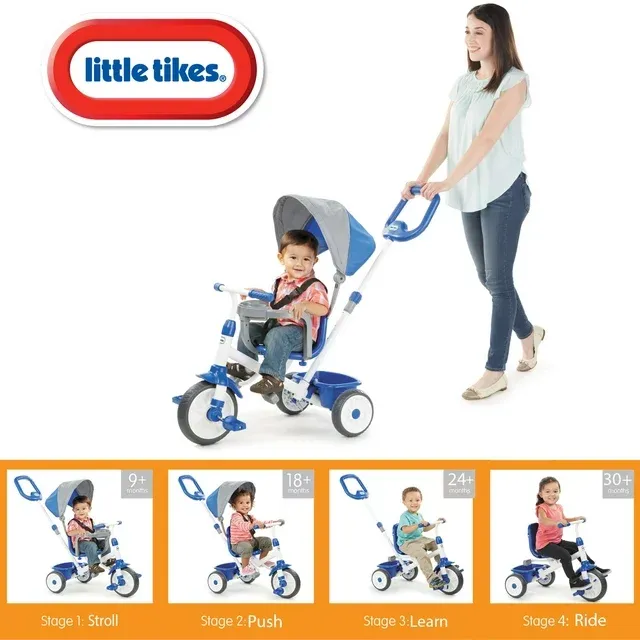 Photo 1 of Little Tikes My First Trike 4-in-1 Trike Blue
