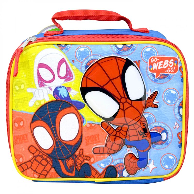 Photo 1 of Spidey and His Amazing Friends Go Webs Go Lunch Box Multi-Color
