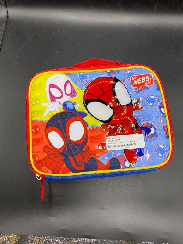 Photo 2 of Spidey and His Amazing Friends Go Webs Go Lunch Box Multi-Color
