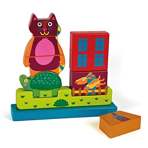 Photo 1 of OOPS Imagine Puzzle - City Theme - Wooden Magnetic Toy Puzzle for Toddlers
