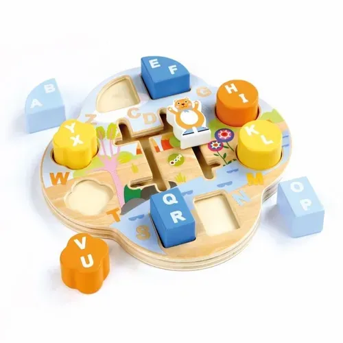 Photo 1 of OOPS® My Alphabet Blocks Educational Wooden Activity Blocks for Toddlers with OOPS® Bear Character

