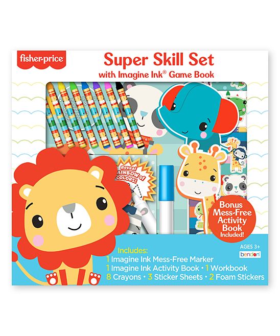 Photo 1 of Bendon Reading and Language Education Toys Multicolor - Imagine Ink Super Skill Activity Book Set
