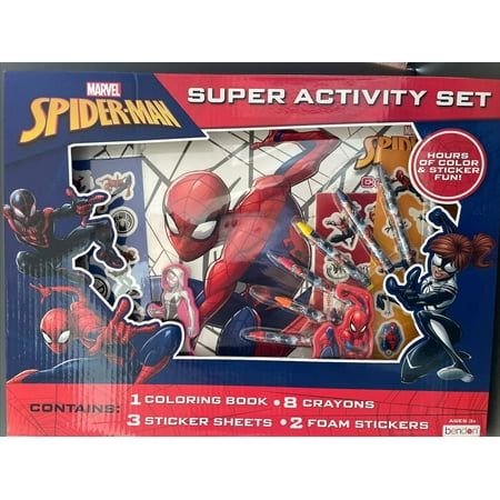 Photo 1 of Spiderman Super Activity Set