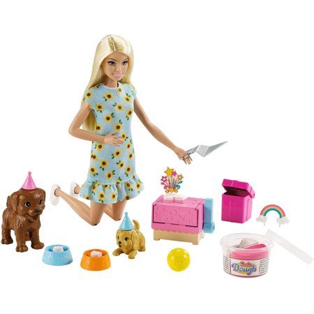 Photo 1 of Barbie® Doll & Puppy Party Play Set GXV75
