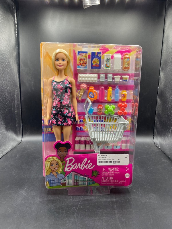 Photo 1 of Mattel Gtk94 Barbie Shopping Time Doll 3 Years Old and Above
