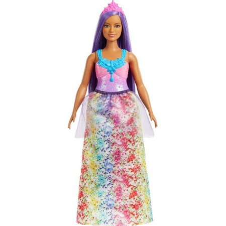 Photo 1 of Barbie Dreamtopia Royal Removable Skirt Doll, Purple
