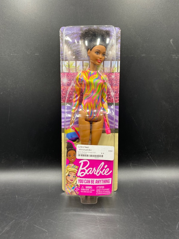 Photo 2 of Barbie Rhythmic Gymnast Brunette Doll