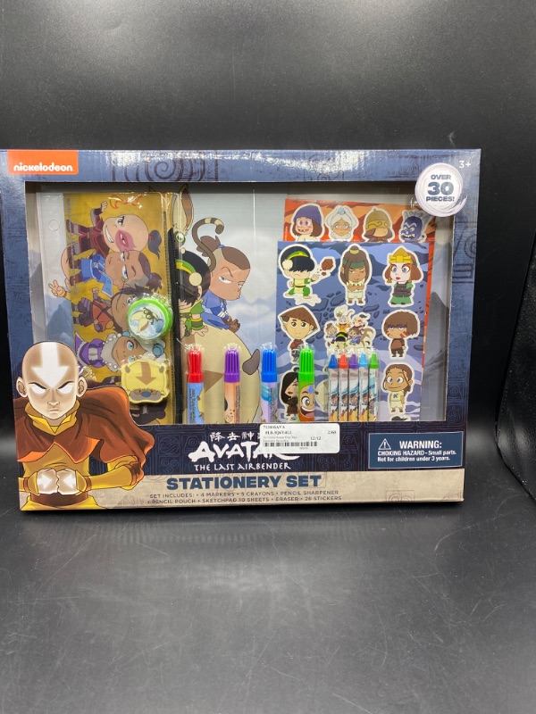 Photo 1 of Avatar the Last Airbender Stationary Set