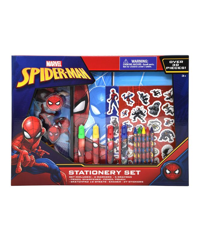 Photo 1 of Spider-Man Over 30pcs Stationery Set