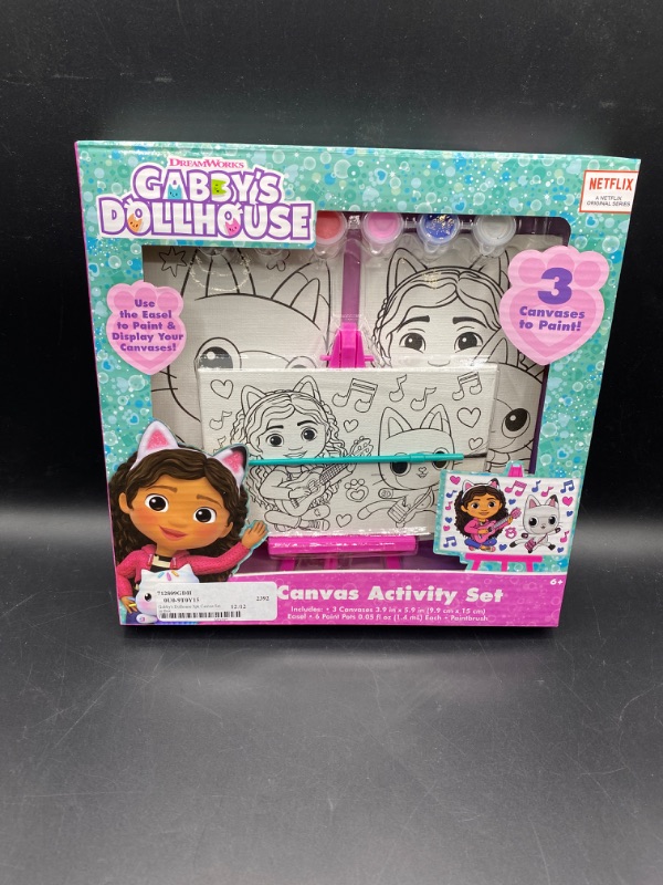 Photo 1 of Gabbys Dollhouse Canvas Activity Set