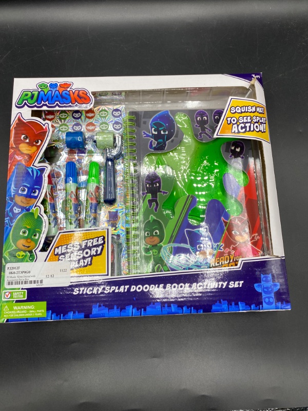 Photo 2 of PJ Masks Slime Journal with Accessories Set in Box
