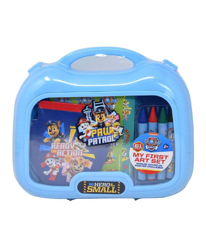 Photo 1 of Paw Patrol Art Set in Plastic Carry Case
