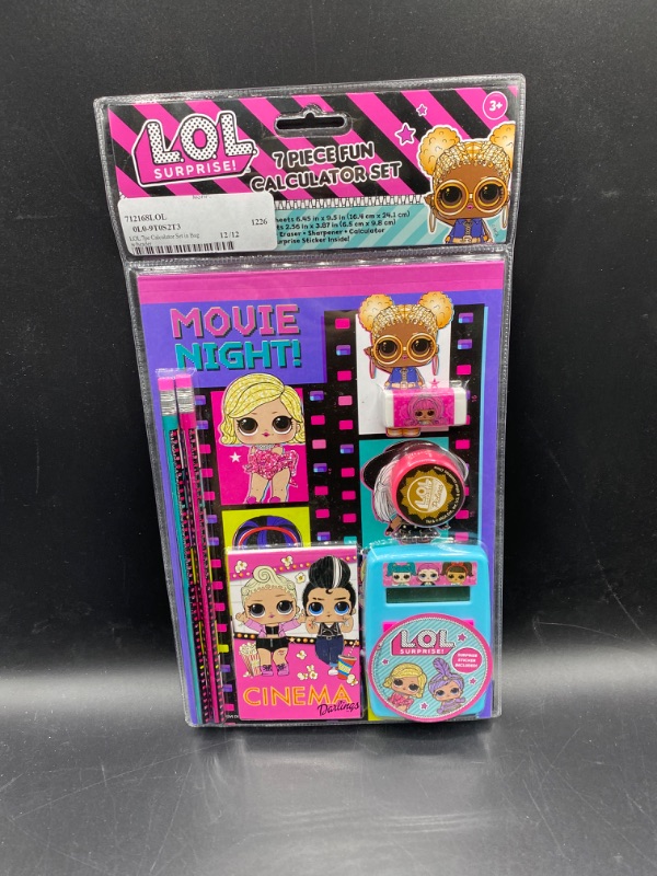 Photo 1 of LOL Surprise 7 piece calculator set