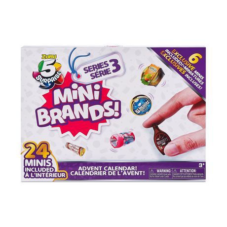 Photo 1 of Mini Brands Series 3 Limited Edition 24-Surprise Pack with 6 Exclusive Minis by ZURU
