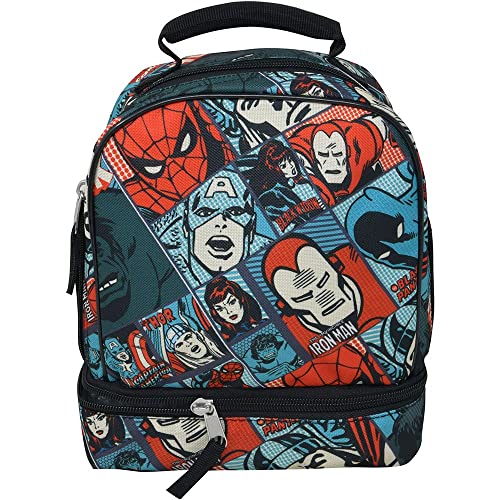 Photo 1 of Marvel Avengers Comic Print Lunch Bag Insulated
