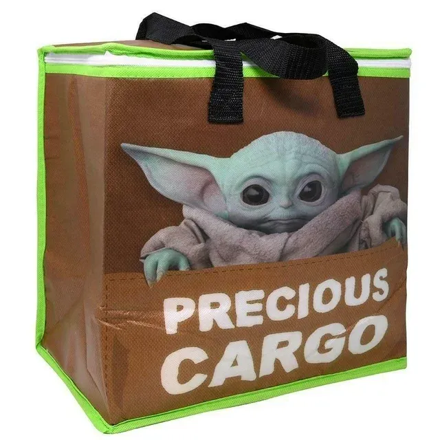 Photo 1 of  Star Wars Baby Yoda Insulated Zippered Tote Bag