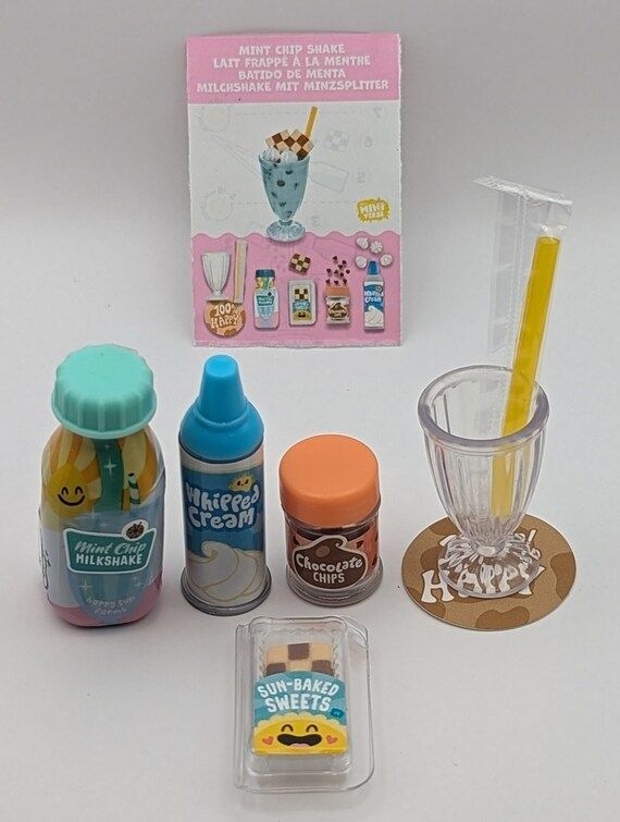 Photo 2 of Make It Mini Food Diner Series 1 Mini Collectibles, MGA's Miniverse, Blind Pack, DIY, Resin Play, Replica Food, Not Edible, Collectors, 8+
set of 2 
