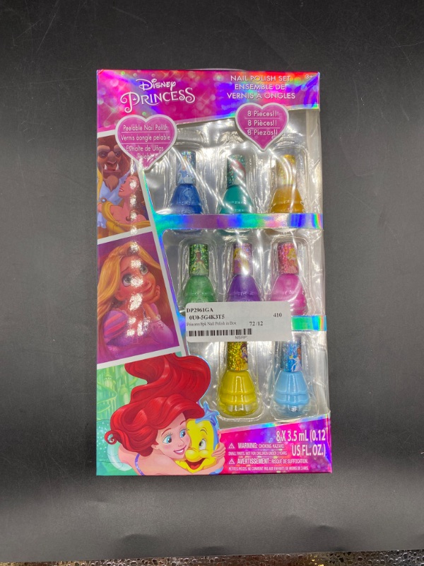 Photo 2 of Beauty Accessories - Disney - Princess Nail Polish Set 8pc Color New 
