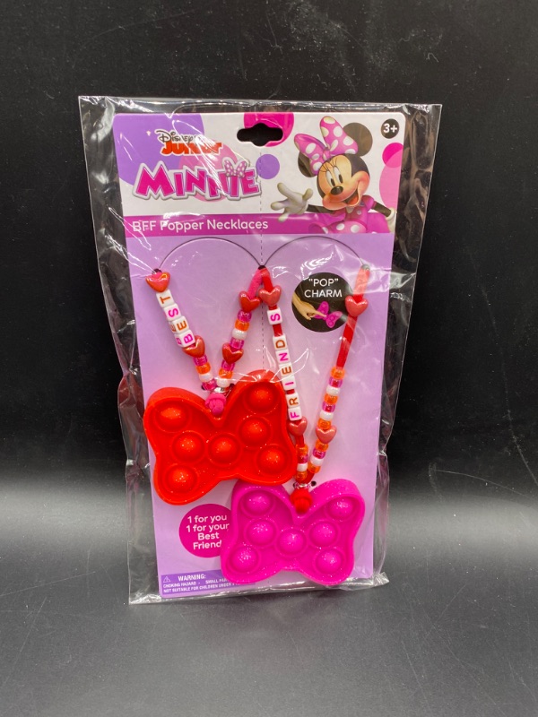 Photo 1 of Minnie Mouse BFF Popper Necklaces