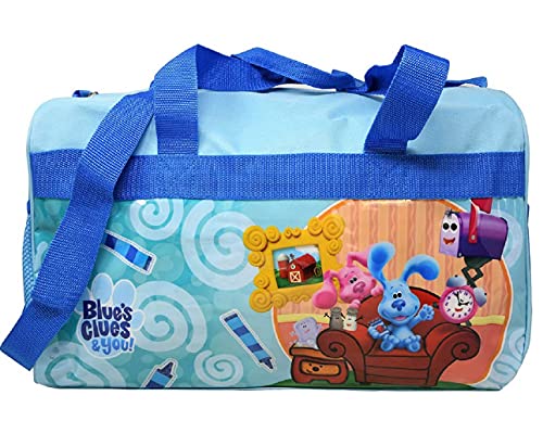 Photo 1 of Nickelodeon Blues Clues Duffel Bag 18 Carry-on Magenta Mailbox Salt Pepper
