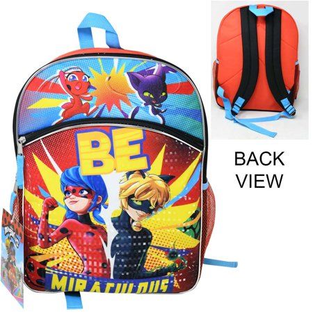 Photo 1 of Miraculous Ladybug 16" Backpack
