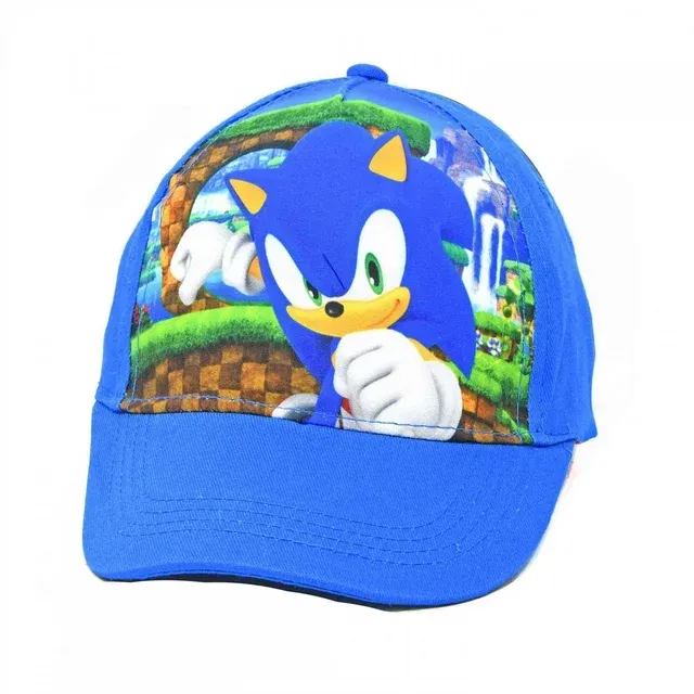 Photo 1 of Sonic Sonic the Hedgehog Green Hill Zone Adjustable Kids Hat Blue
