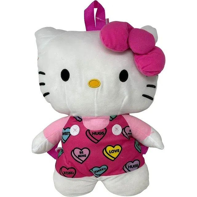 Photo 2 of Hello Kitty 18 Hearts Plush Backpack
