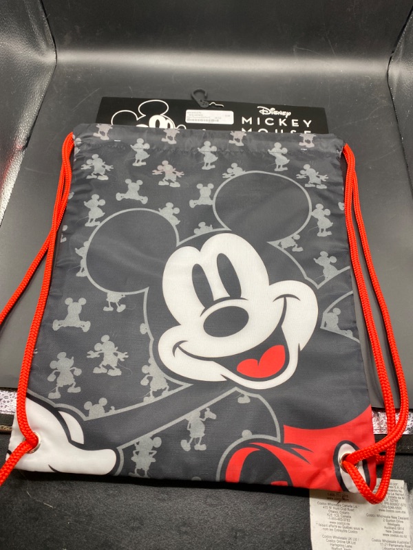 Photo 3 of Mickey Mouse Drawstring Tote Backpack
