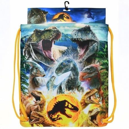 Photo 1 of Jurassic World Drawstring Tote Backpack
