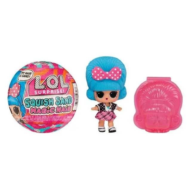 Photo 1 of LOL. Surprise! Squish Sand Magic Hair Tots- with Collectible Doll, Squish Sand Dolls, Surprises, Limited Edition Doll- Great gift for Girls age 3+
(2 pack)
