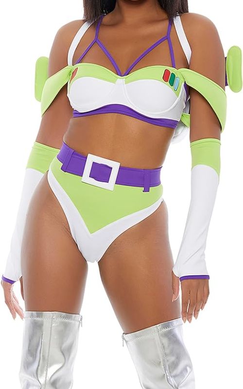 Photo 1 of (XS/S) Forplay Women's to Infinity Sexy Astronaut Movie Character Costume
