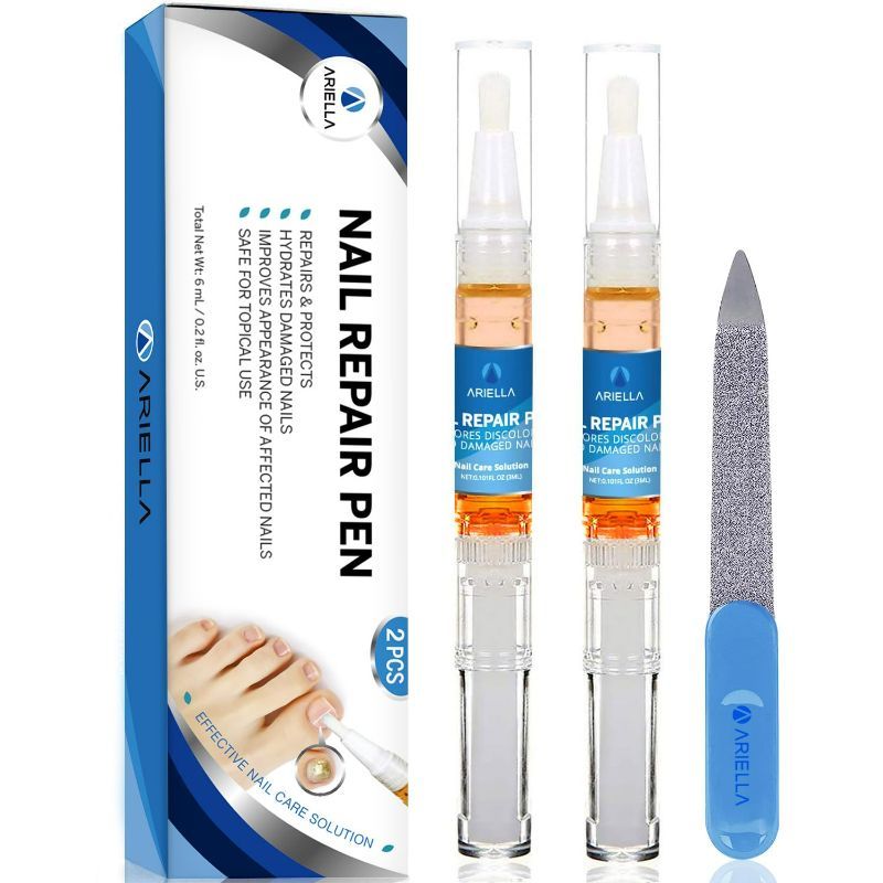 Photo 1 of Ariella Toenail Fungus Treatment, Extra Strength Nail Fungus Treatment for Toenail, Antifungal Nail Repair Pen, Nail Renewal Solution for Finger & Toe Nails, 2pcs