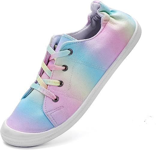 Photo 1 of JOSINY Women’s Fashion Canvas Low Top Sneaker Lace-up Classic Casual Shoes Size: 9