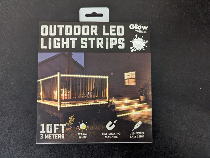 Photo 3 of Gabba Goods - Outdoor LED Light Strips - 10ft - Warm White