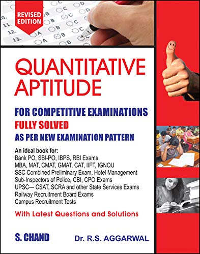Photo 1 of Quantitative Aptitude for Competitive Examinations by R.S. Aggarwal (2019-20 Session)