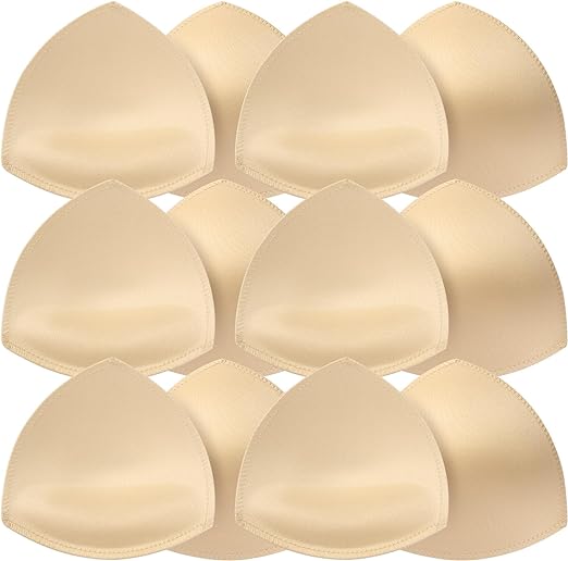 Photo 1 of 6 Pairs Bra Pads Inserts Push up, Breathable Breast Enhancers Inserts for Sport Bra, Dresses and Swimsuits Bikini
