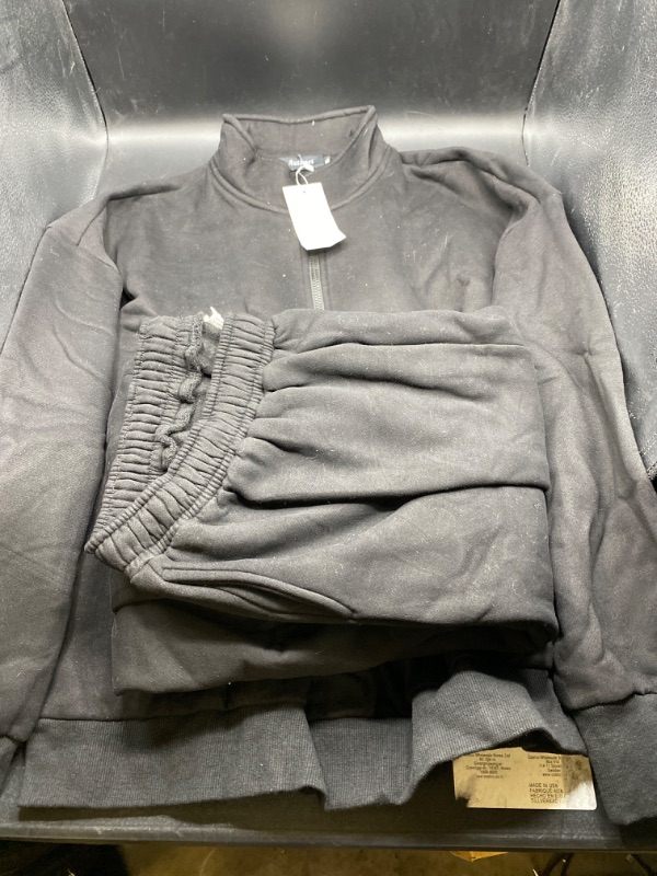 Photo 2 of (XL) PRETTYGARDEN Womens 2 Piece Sweatsuits Set Long Sleeve Half Zip Pullover Sweatshirt Joggers Sweatpants Fall Outfits Tracksuit- size XL

